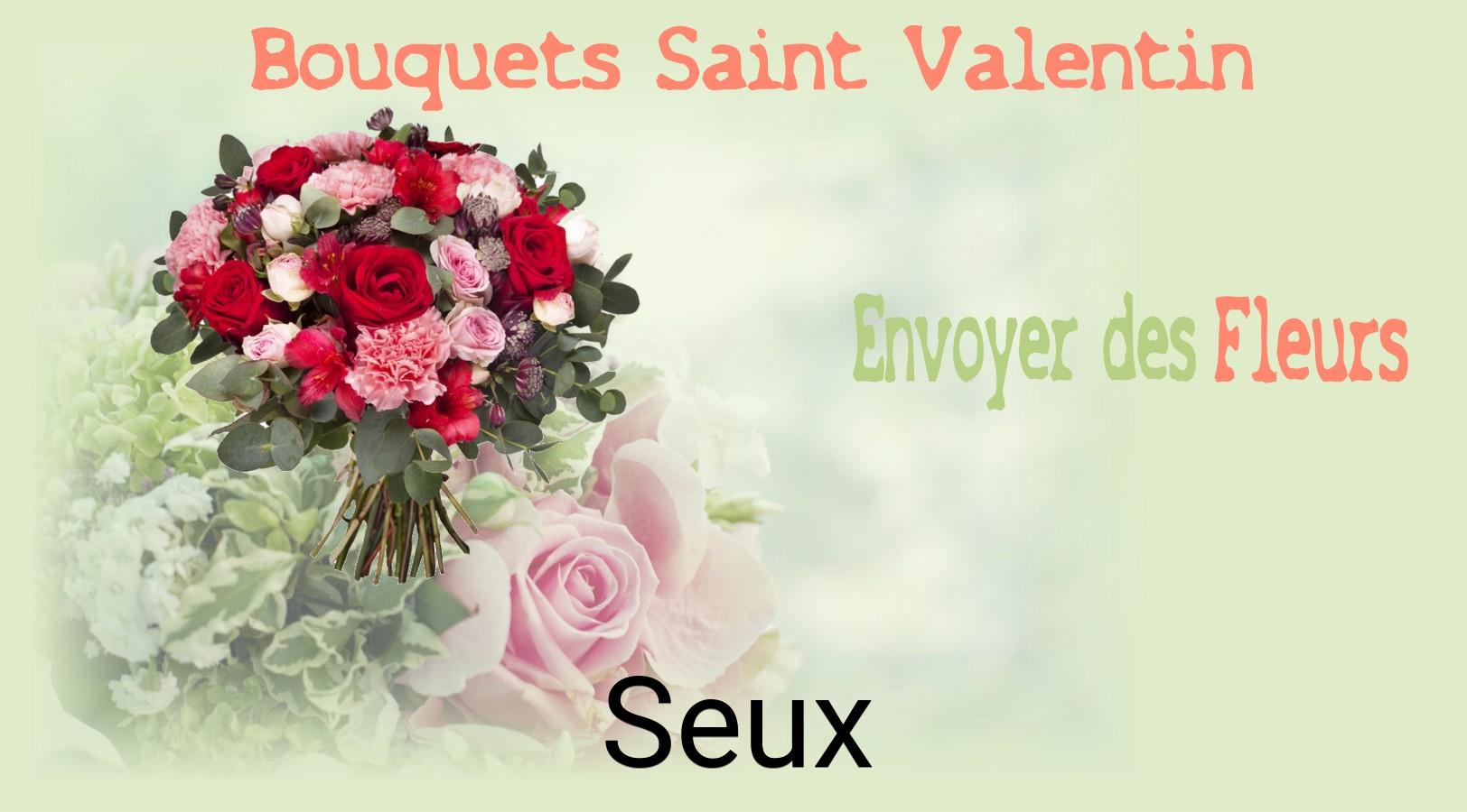 Roses de Saint-Valentin livrées à Seux